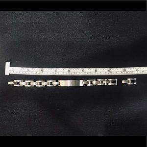 🚨 😎 Men’s Chrome Chain Link Bracelet 🥃